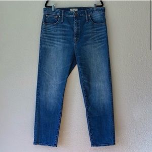 Madewell Classic Straight Jean Fair Trade Certified Factory Denim